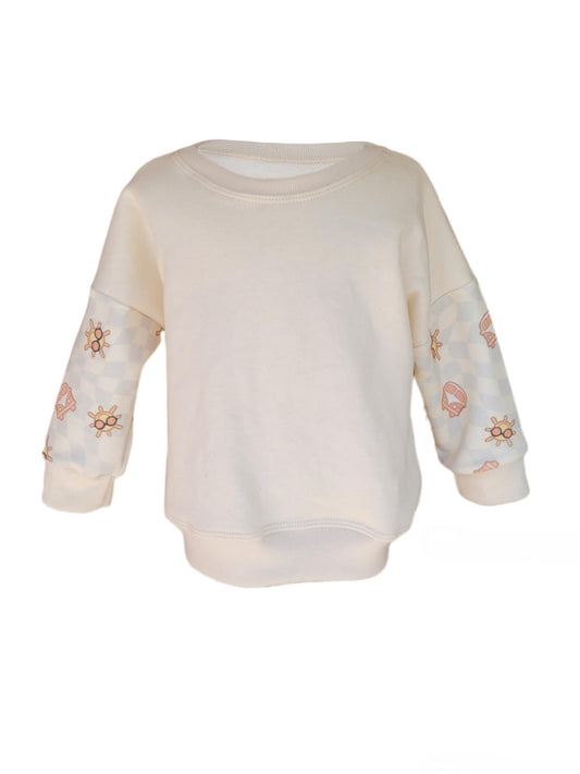 Kool Summer Oversized Drop Shoulder Sweater