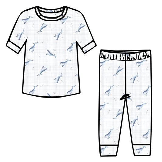 Narwhale Lounge Set - Rolling Coast Threads