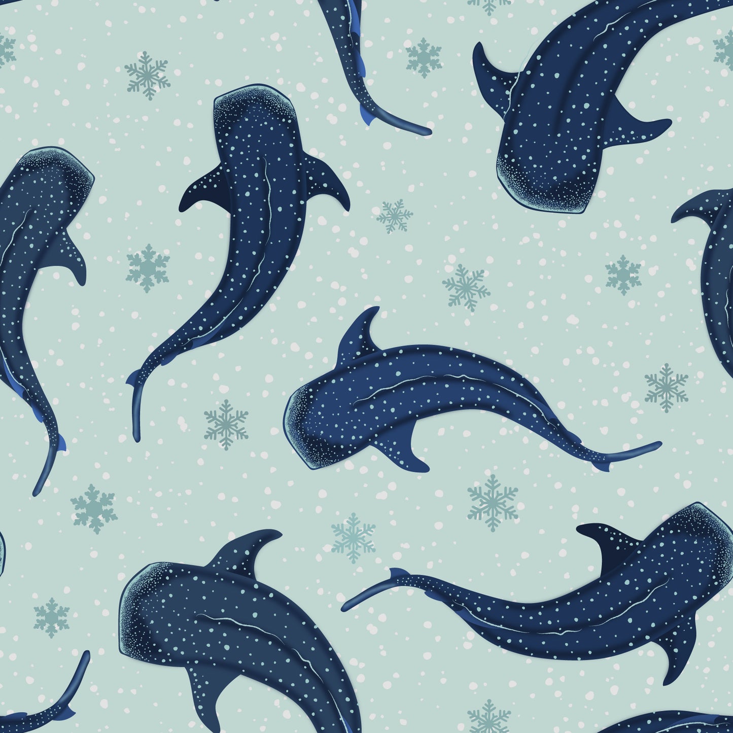 Holiday whaleshark Lounge Set