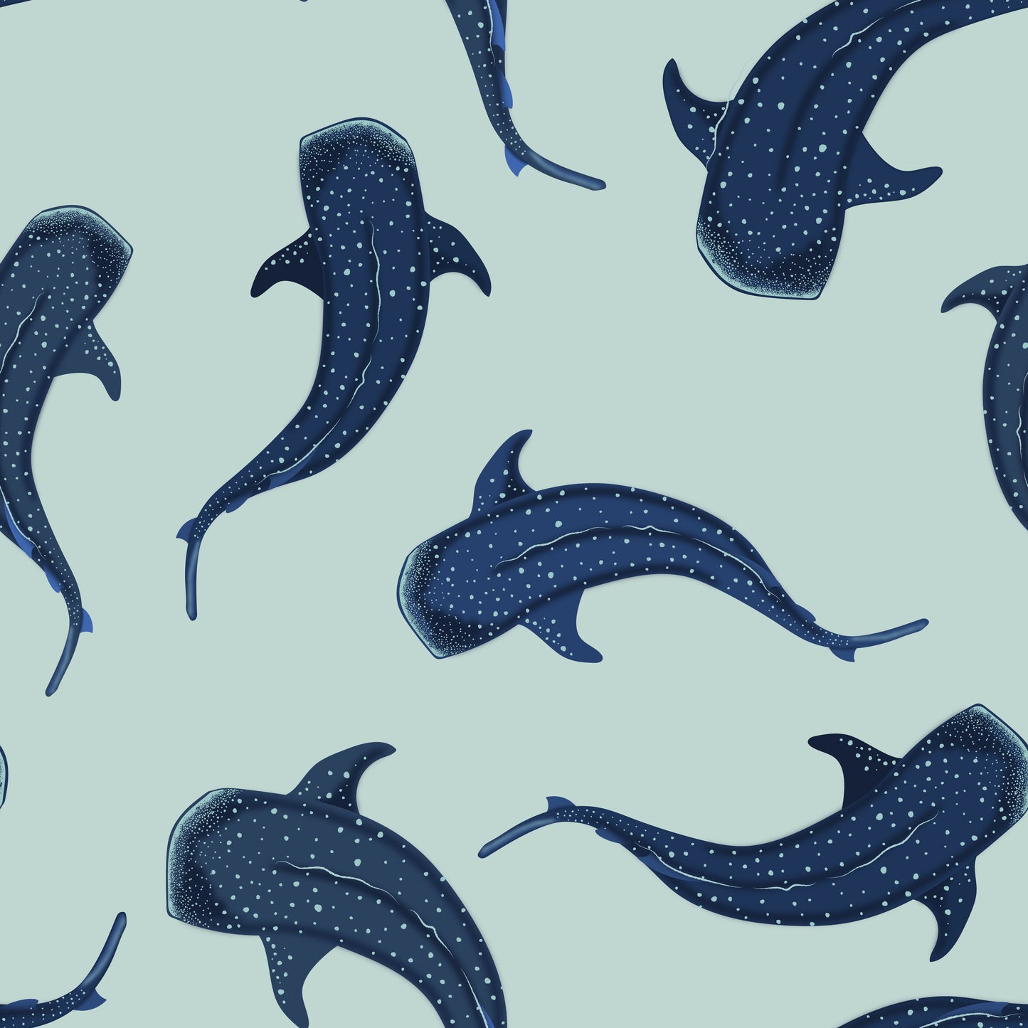 Whale Shark Pajama Set