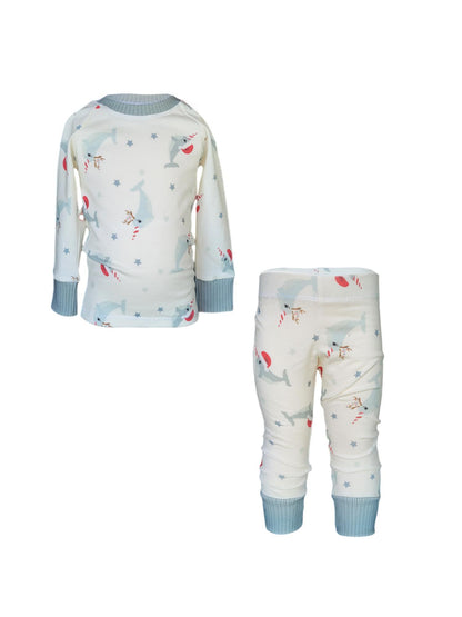 Holiday Narwhal Lounge Set