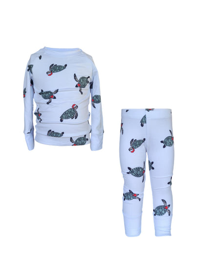 Holiday Santa Turtle Lounge Set