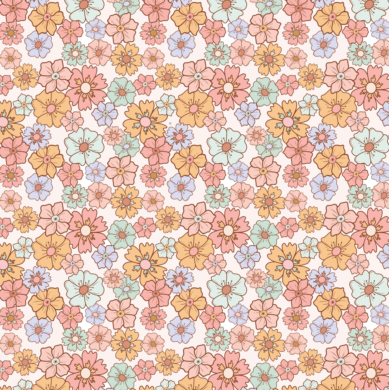 flowers in various colors